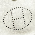 HERMES MINI EVELYNE CLEMENCE NEW WHITE SHW