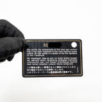 CHANEL O CASE CLUTCH CAVIAR BLACK GHW