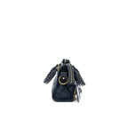 BALENCIAGA MINI CITY BAG NAVY GHW