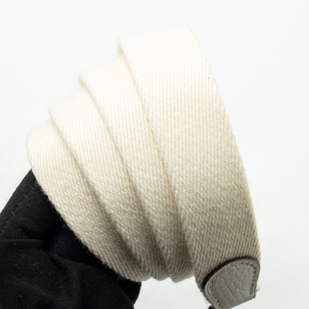 HERMES MINI EVELYNE CLEMENCE NEW WHITE SHW