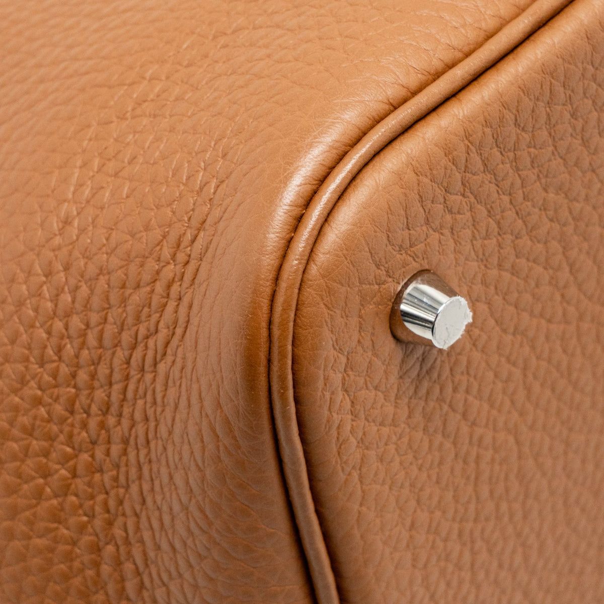 Hermes Picotin 22 Lock Bag Clemence Gold SHW