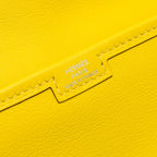 Hermes Jige Wallets swift Jaune De Naples / rose sakura SHW