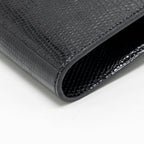 HERMES KELLY TO GO LIZARD NILOTICUS LISSE BLACK GHW