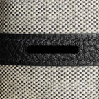 HERMES NEO GARDEN PARTY 23 CANVAS/NEGONDA ECRU/NOIR SHW