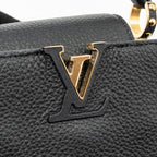 Louis Vuitton mini capucines Taurillon black GHW