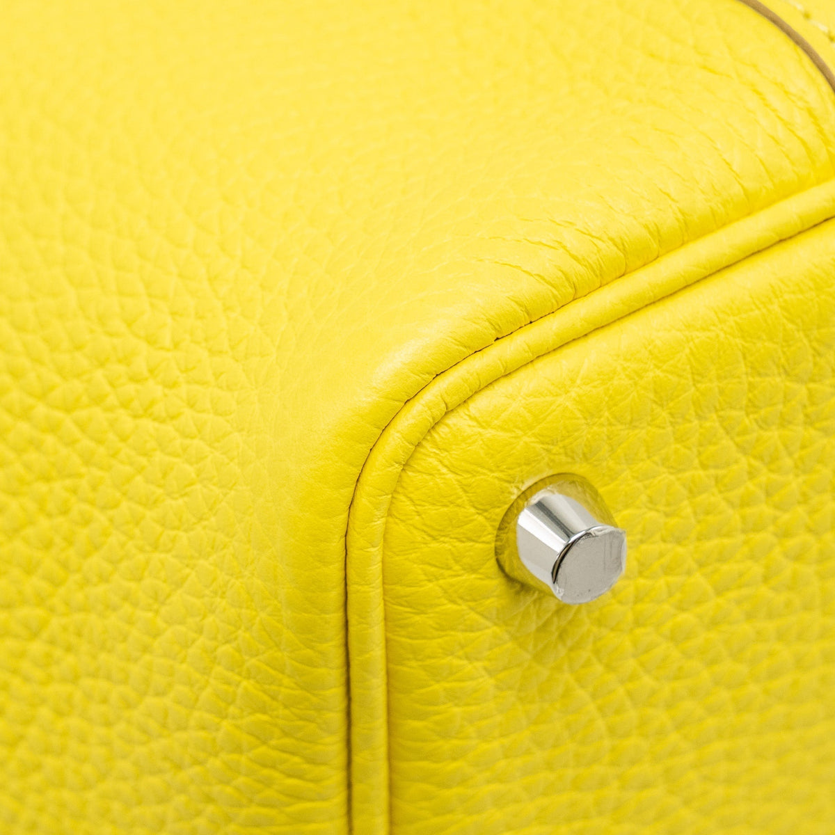 HERMES PICOTIN 18 LOCK BAG CLEMENCE LIME SHW