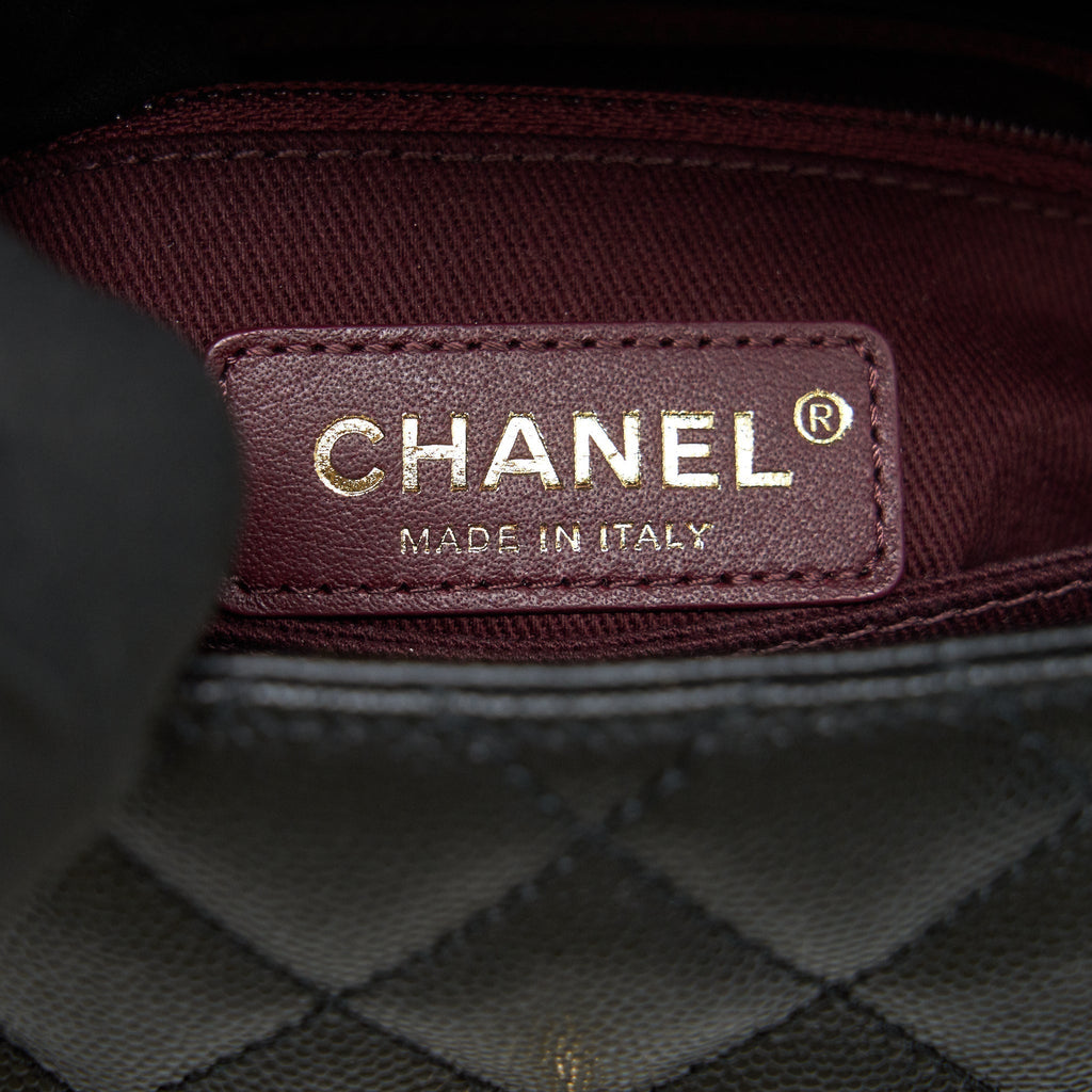 CHANEL COCO HANDLE EXTRA MINI CAVIAR BLACK LGHW