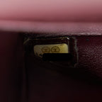 CHANEL MEDIUM CLASSIC DOUBLE FLAP BAG CAVIAR BLACK SHW