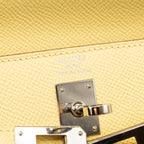 HERMES KELLY 25 EPSOM JAUNE POUSSIN SHW