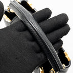 Louis Vuitton mini capucines flower crown line Taurillon black GHW