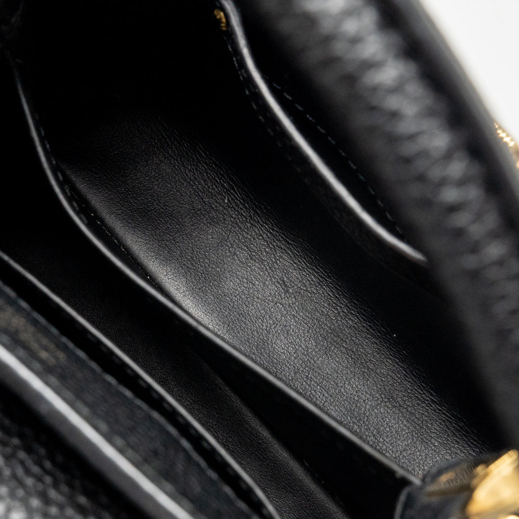 Louis Vuitton mini capucines flower crown line Taurillon black GHW