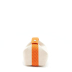 HERMES TROUSSE DE TOILETTE BRIDE A BRACPETIT MODELE BEIGE/ORANGE