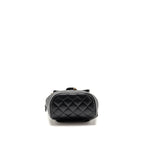 Chanel Mini Urban Spirit Backpack Caviar Black LGHW (Microchip)