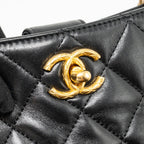 Chanel Pillow Crush Hobo Bag Lambskin Black GHW (Microchip)