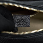 GUCCI DISCO CAMERA BAG CALFSKIN BLACK LGHW