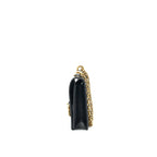 DIOR J'ADIOR MEDIUM FLAP BAG WITH CHAIN BLACK GHW