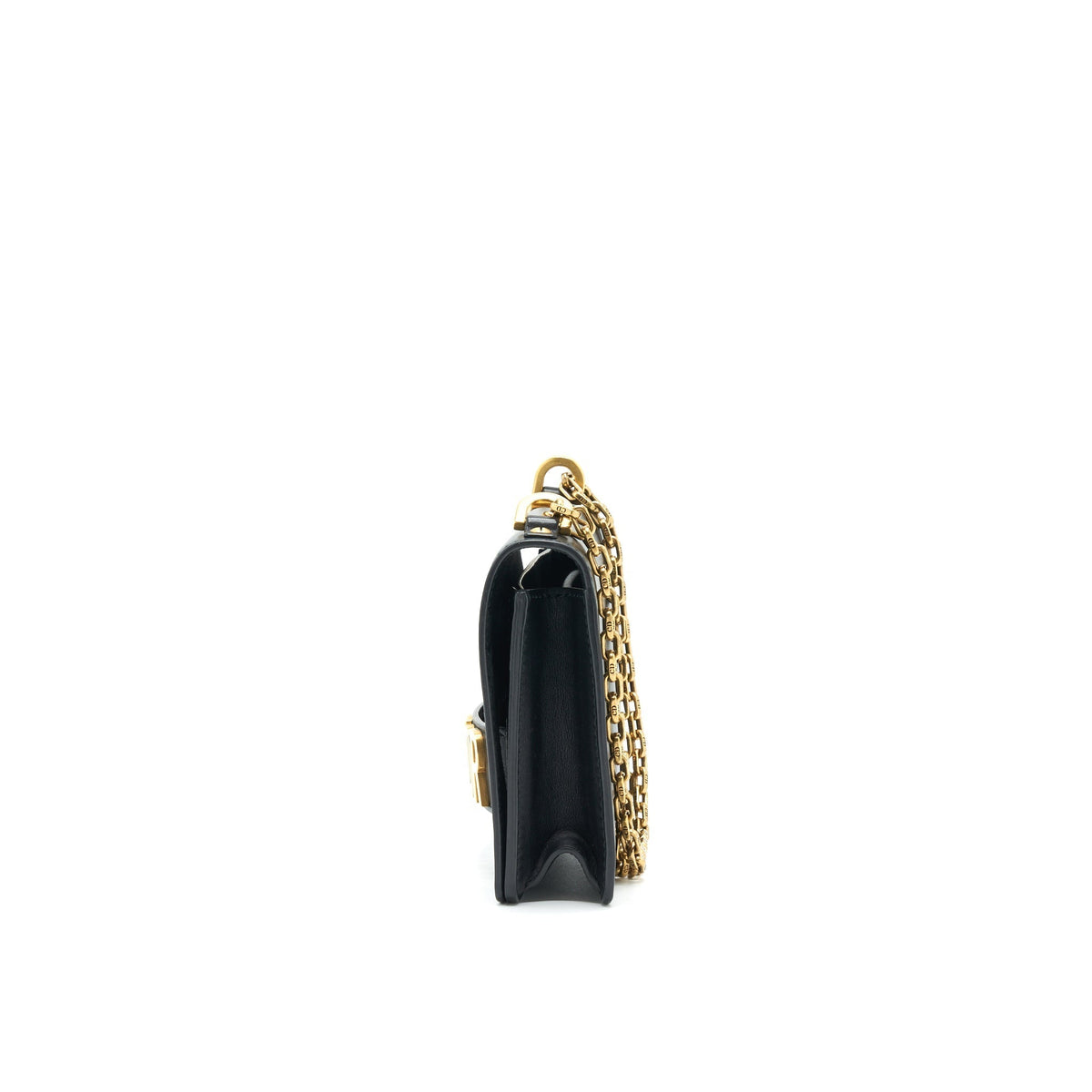 DIOR J'ADIOR MEDIUM FLAP BAG WITH CHAIN BLACK GHW