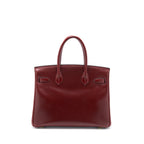 Hermes Birkin 30 Box Rouge H GHW