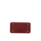Hermes Birkin 30 Box Rouge H GHW