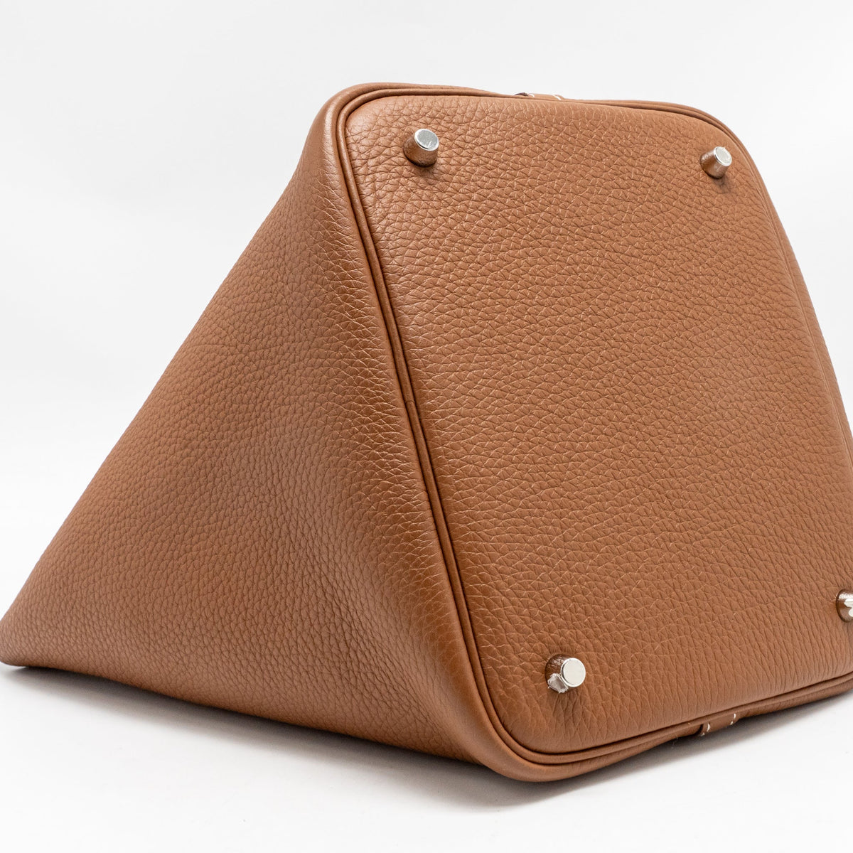 Hermes picotin 22 lock bag clemence gold SHW