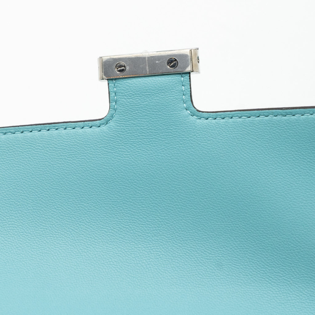 Hermes Constance to go epsom blue atoll SHW