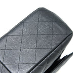 CHANEL CLASSIC JUMBO DOUBLE FLAP BAG CAVIAR BLACK GHW