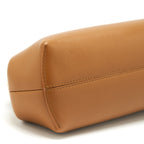FENDI FIRST SMALL POUCH LAMBSKIN CARAMEL GHW