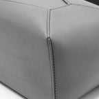 Loewe Small Puzzle Bag Calfskin Grey SHW