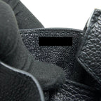 HERMES BIRKIN 30 TOGO BLACK SHW