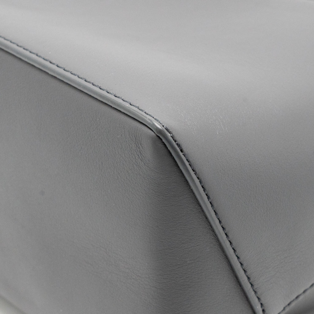 Loewe Small Puzzle Bag Calfskin Grey SHW