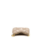 Louis Vuitton Bagatelle Monogram empreinte Leather Bicolor Grey/Crème Beige GHW