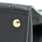 LOUIS VUITTON MONOGRAM EMPREINTE PONT NEUF MM NOIR