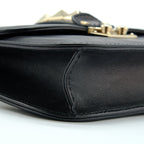 VALENTINO SMALL ROCKSTUD CROSSBODY BAG WITH CHAIN BLACK LGHW