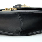 VALENTINO SMALL ROCKSTUD CROSSBODY BAG WITH CHAIN BLACK LGHW