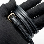 DIOR LADY D-JOY MICRO BAG LAMBSKIN BLACK LGHW