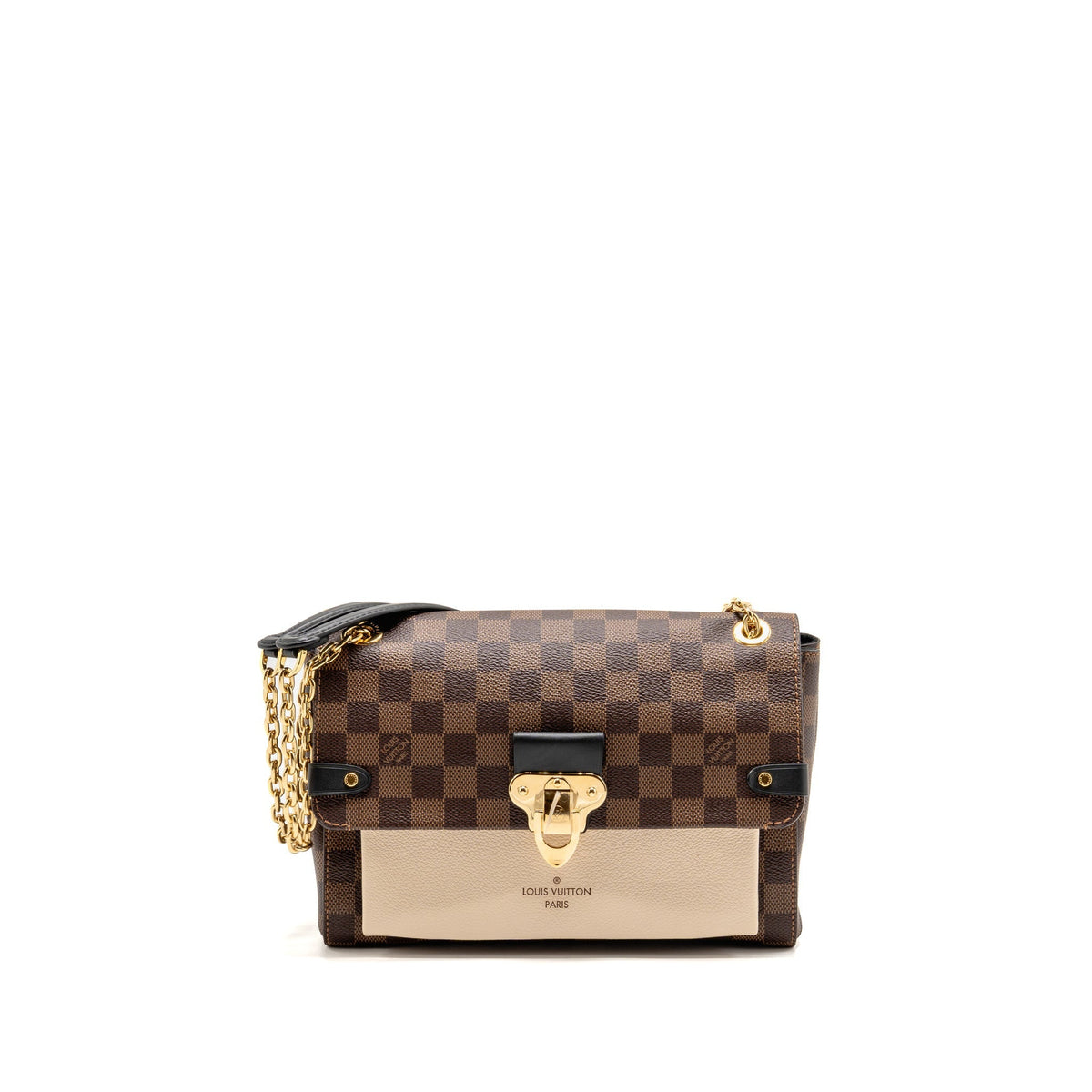 Louis Vuitton Vavin Pm Damier Ebene canvas creamy white GHW