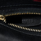 VALENTINO SMALL ROCKSTUD CROSSBODY BAG WITH CHAIN BLACK LGHW