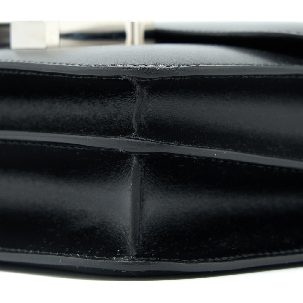 HERMES MINI CONSTANCE BOX BLACK SHW