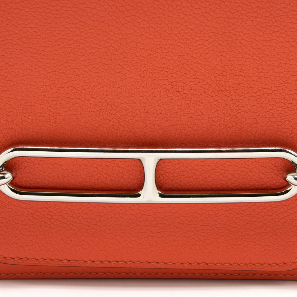 Hermes Mini Roulis Evercolor 9T Capucine SHW