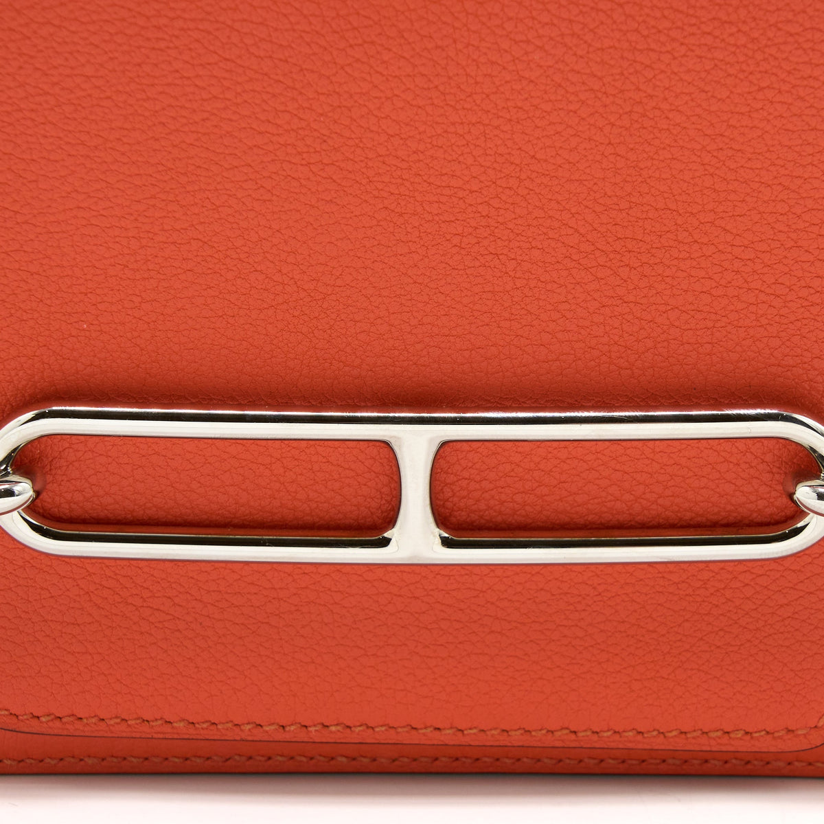 Hermes Mini Roulis Evercolor 9T Capucine SHW