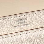 Hermes Mini Verrou chevre mysore nata / multicolor strap SHW