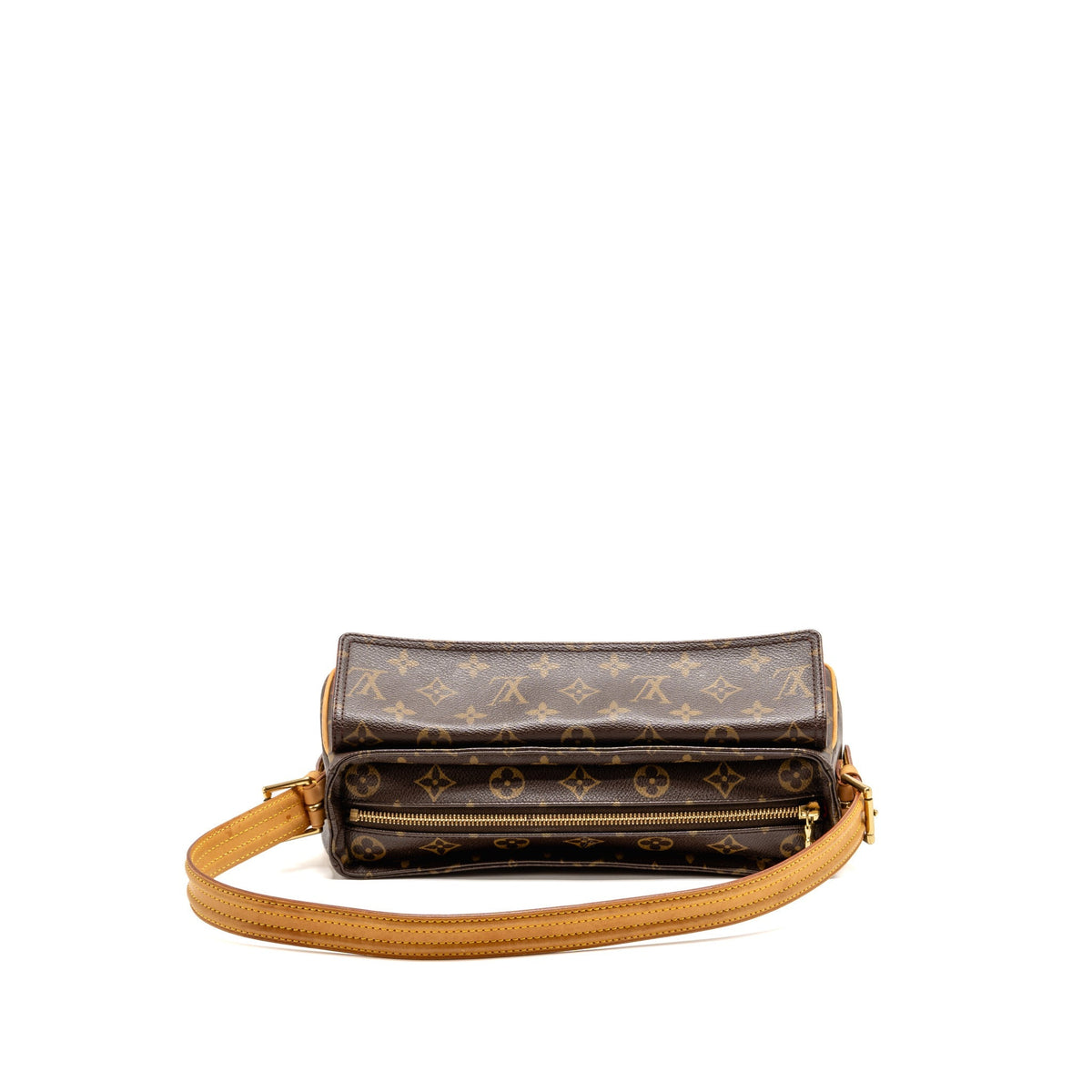 Louis Vuitton vintage viva cite MM shoulder bag monogram canvas GHW