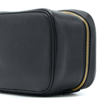 CHANEL VINTAGE VANITY CASE CAVIAR BLACK GHW