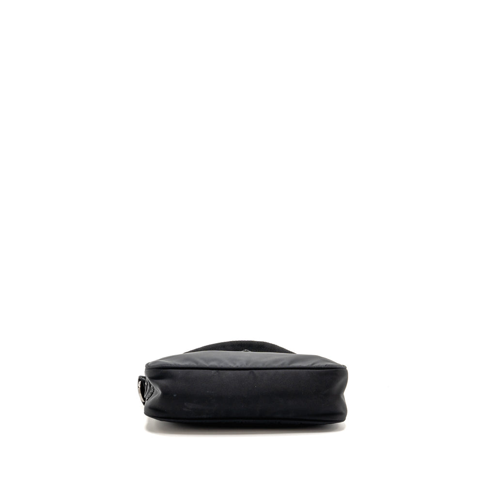 Prada Re-Edition 2000 Re-Nylon Mini Bag Black SHW