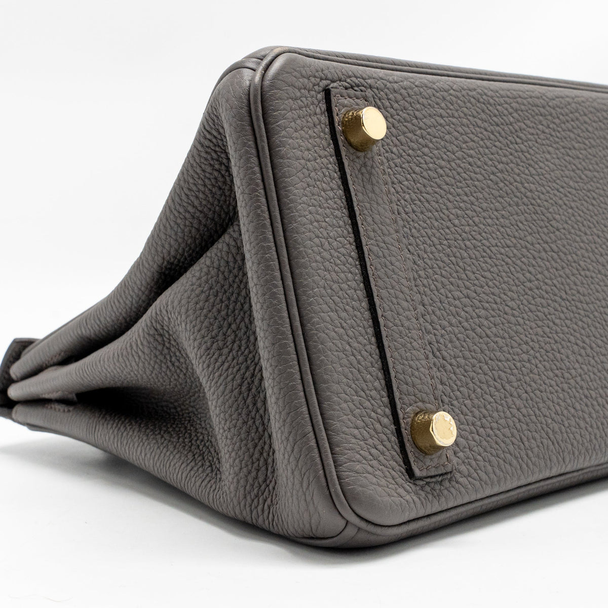 HERMES BIRKIN 25 TOGO GRIS ETAIN GHW