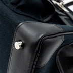 HERMES BIRKIN 25 CARGO CANVAS TOILE GEOLAND / SWIFT BLACK SHW