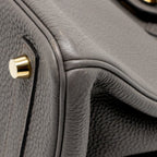HERMES BIRKIN 25 TOGO GRIS ETAIN GHW