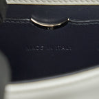 DIOR MINI DIORAMA BAG WHITE WITH SHW