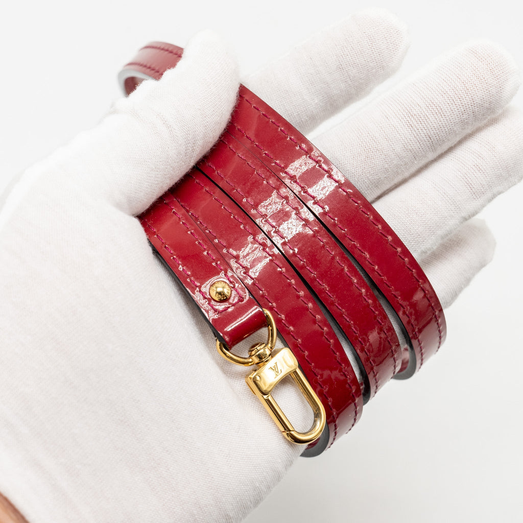 LOUIS VUITTON ALMA BB PATENT INDIAN ROSE GHW