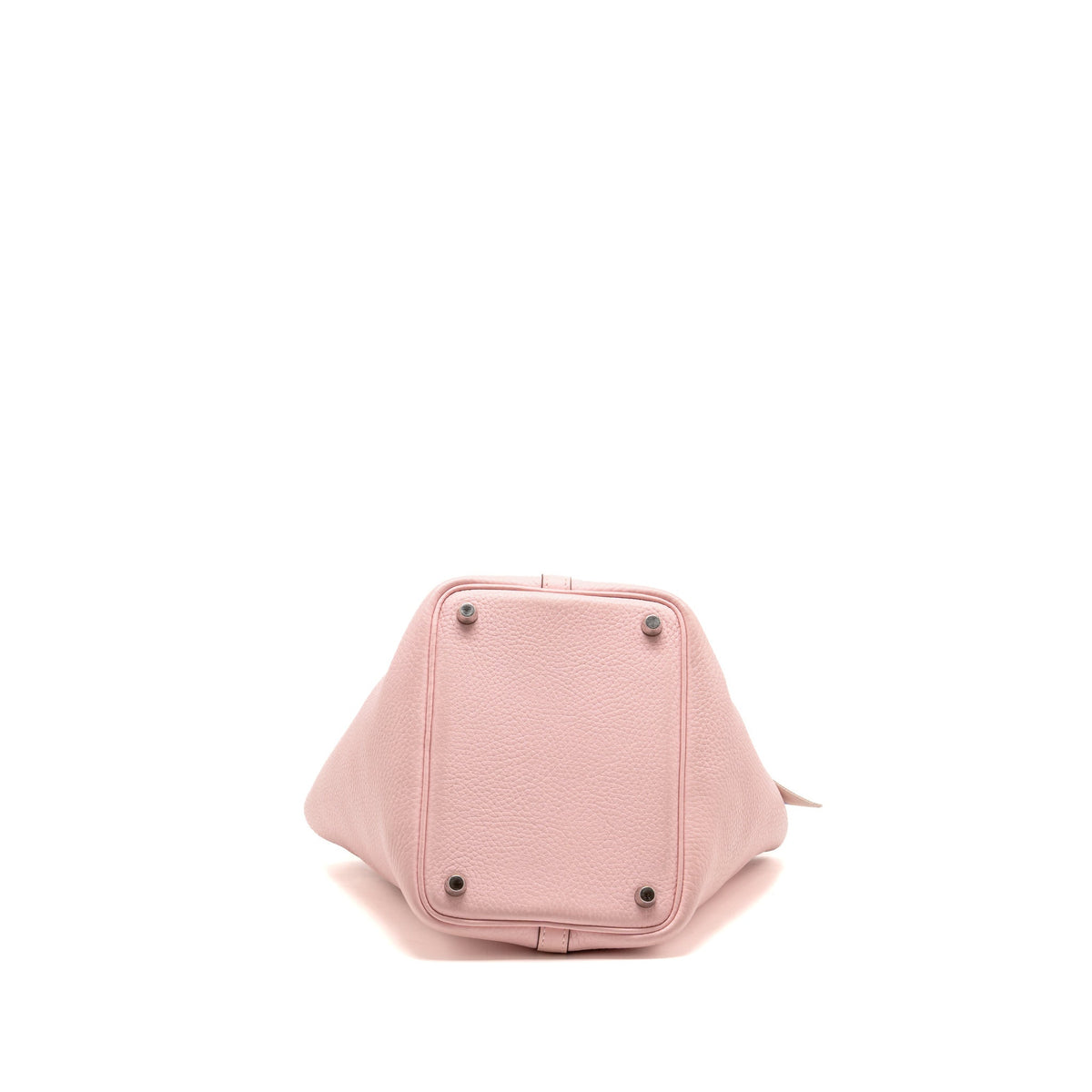 Hermes Picotin 18 Lock Bag Clemence Rose Sakura SHW